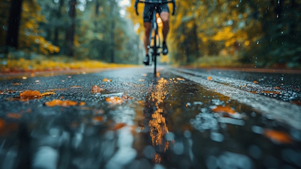 riding in rain